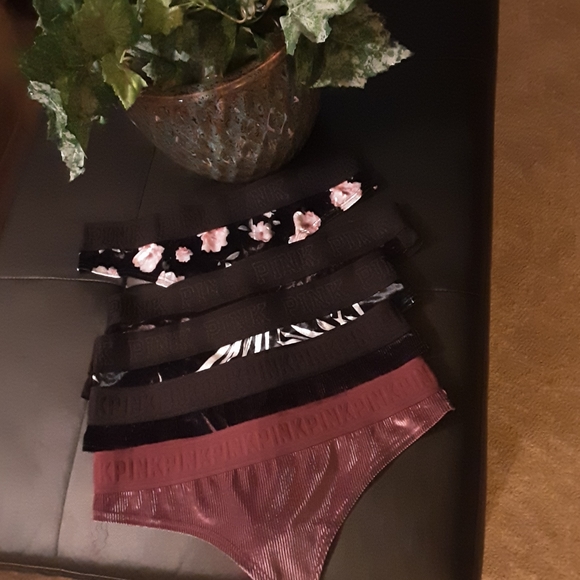 PINK Victoria's Secret Other - NWOT PINK/V.S. VELVET THONGS